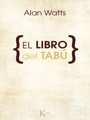 cover image of El libro del tabú